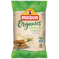 Organic White Corn Tortilla Chips(有机非转基因无麸质白色玉米片)